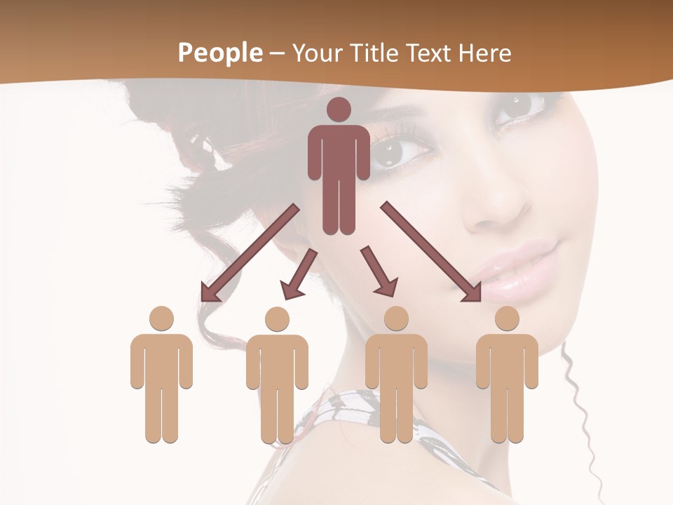 Charm Elegance Ringlets PowerPoint Template