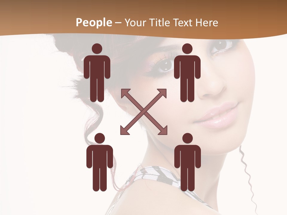 Charm Elegance Ringlets PowerPoint Template