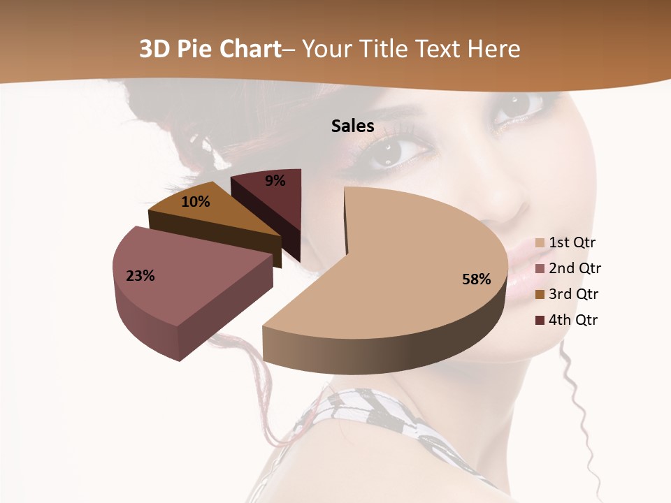 Charm Elegance Ringlets PowerPoint Template