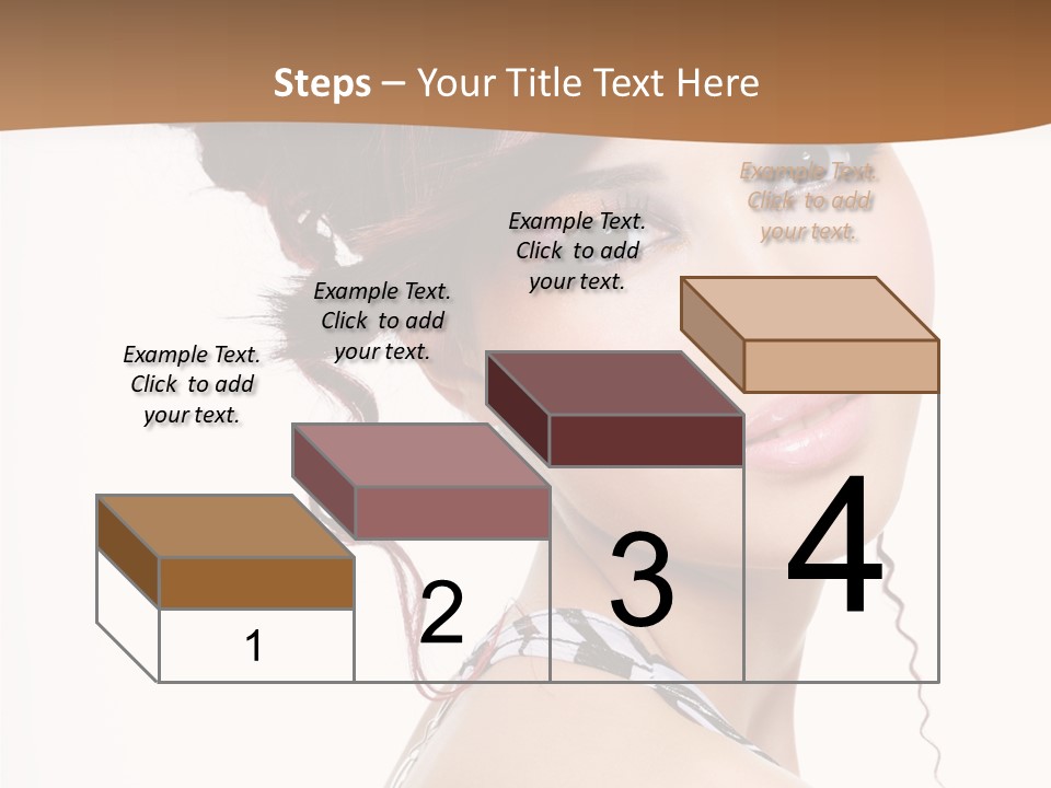 Charm Elegance Ringlets PowerPoint Template