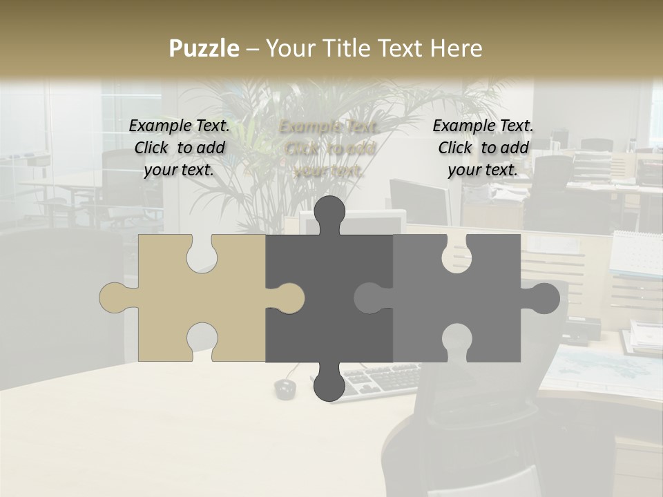 Space Place Computer PowerPoint Template