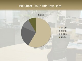 Space Place Computer PowerPoint Template