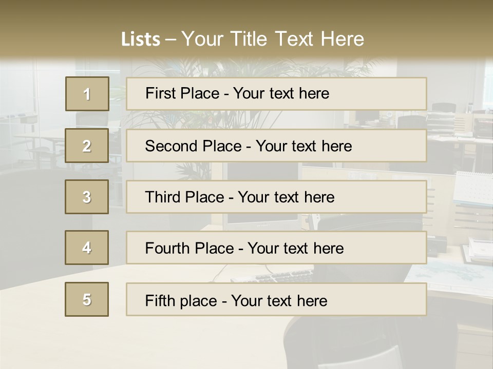 Space Place Computer PowerPoint Template