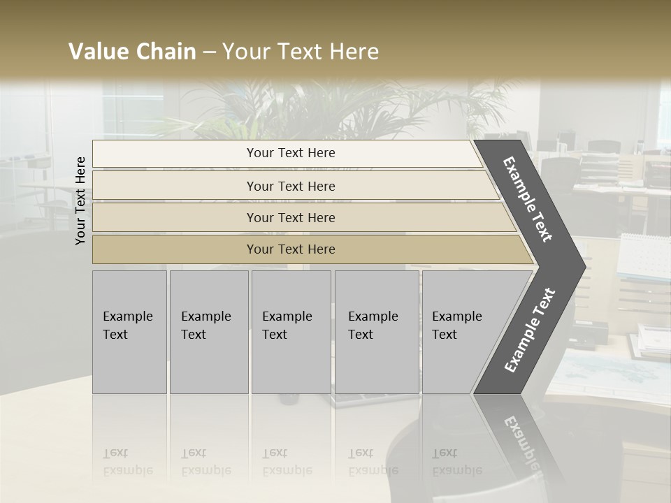 Space Place Computer PowerPoint Template