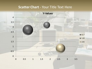 Space Place Computer PowerPoint Template