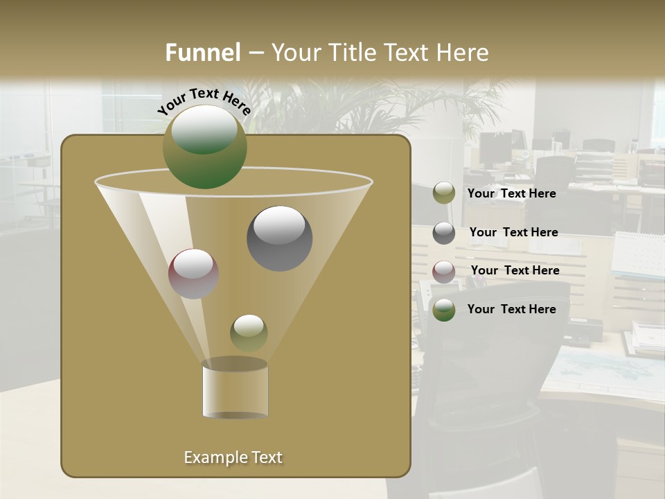 Space Place Computer PowerPoint Template