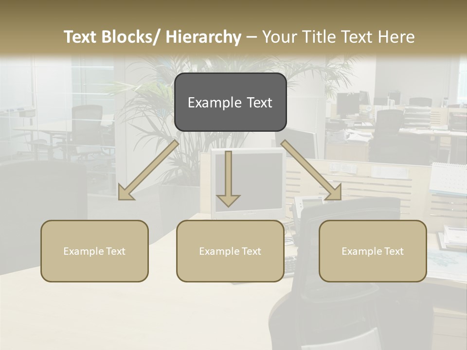 Space Place Computer PowerPoint Template