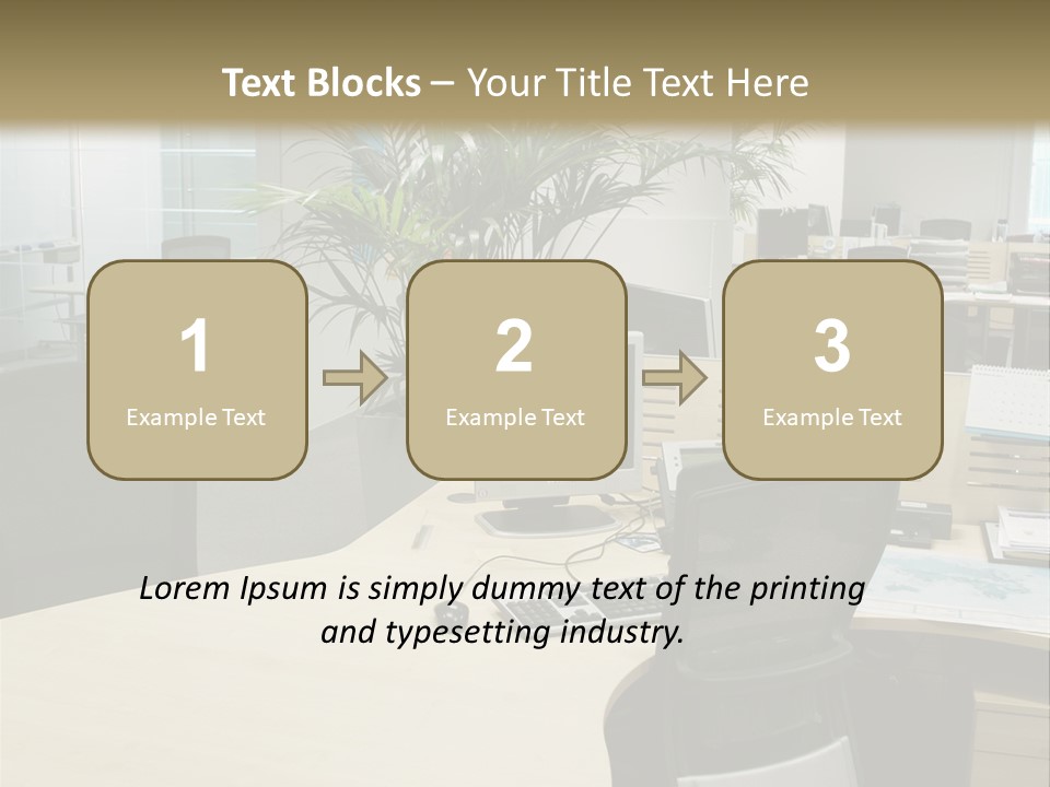 Space Place Computer PowerPoint Template
