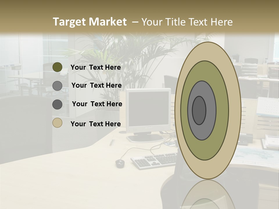 Space Place Computer PowerPoint Template