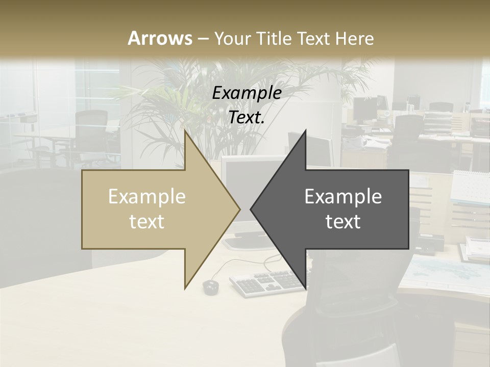 Space Place Computer PowerPoint Template