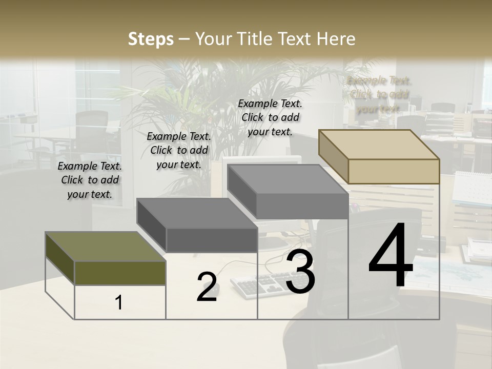 Space Place Computer PowerPoint Template