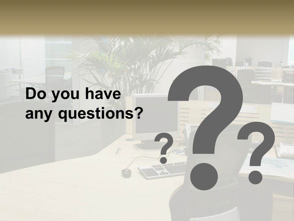 Space Place Computer PowerPoint Template