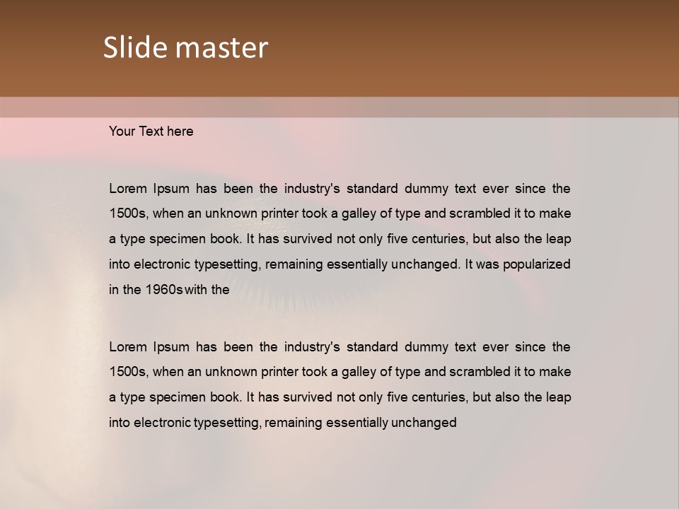 A Woman In A Red Hijab Powerpoint Presentation PowerPoint Template