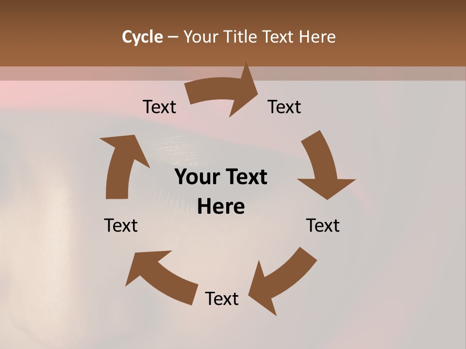 A Woman In A Red Hijab Powerpoint Presentation PowerPoint Template