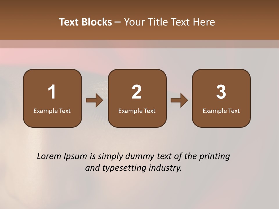 A Woman In A Red Hijab Powerpoint Presentation PowerPoint Template