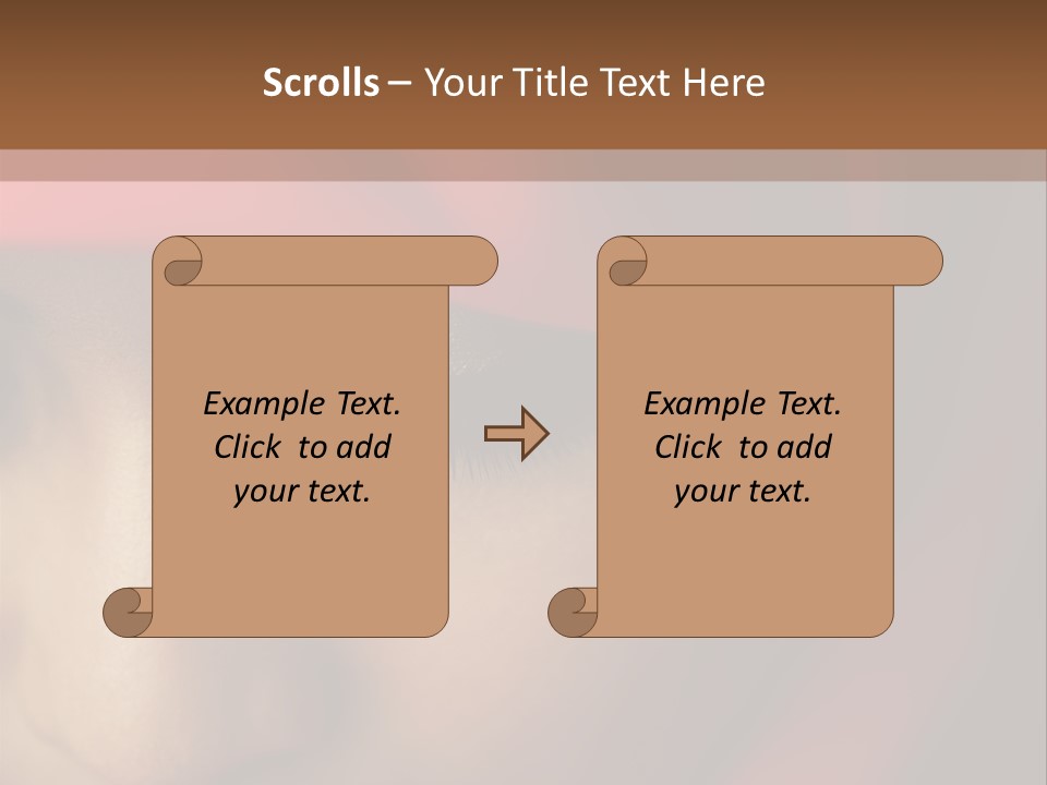 A Woman In A Red Hijab Powerpoint Presentation PowerPoint Template