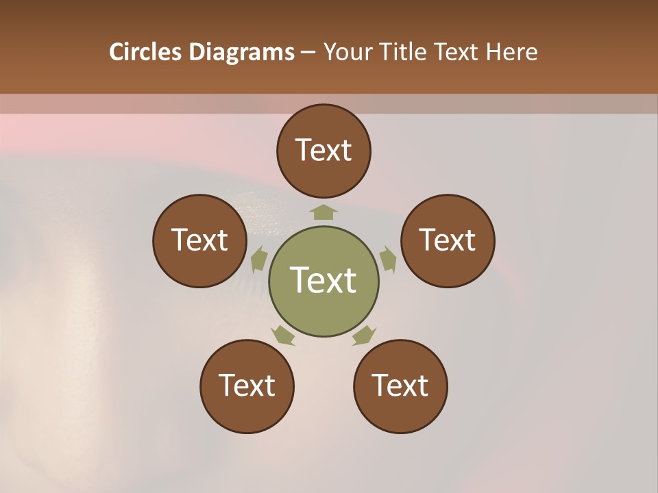 A Woman In A Red Hijab Powerpoint Presentation PowerPoint Template