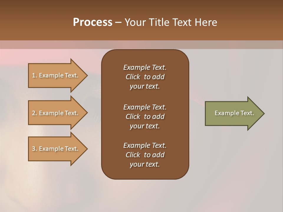 A Woman In A Red Hijab Powerpoint Presentation PowerPoint Template