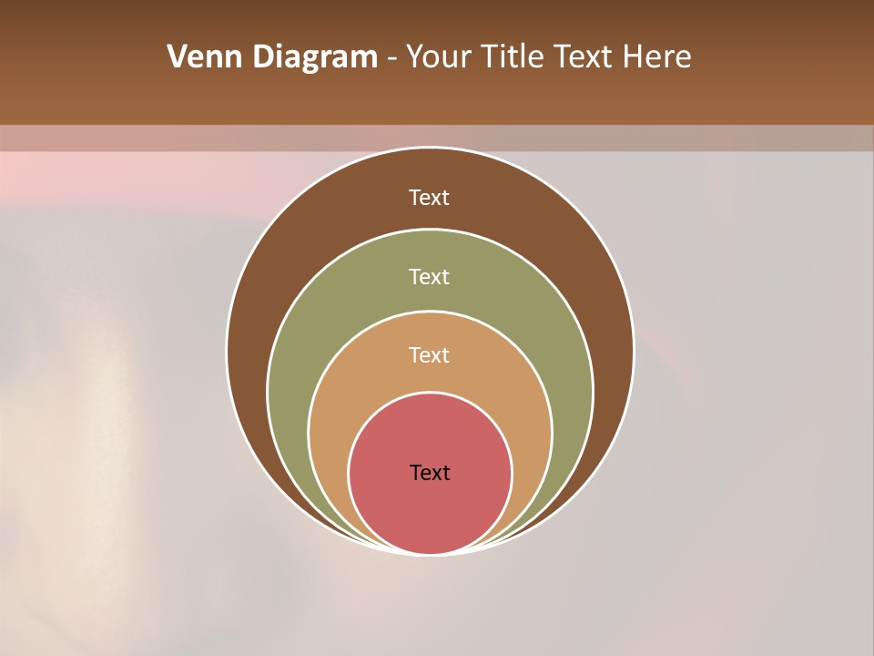 A Woman In A Red Hijab Powerpoint Presentation PowerPoint Template