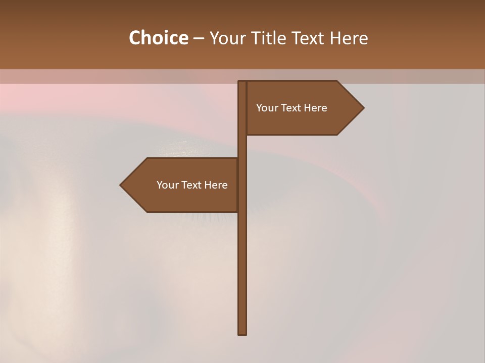 A Woman In A Red Hijab Powerpoint Presentation PowerPoint Template