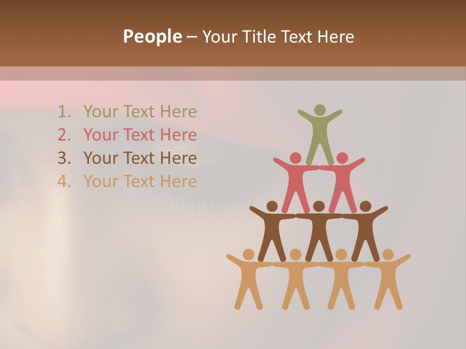 A Woman In A Red Hijab Powerpoint Presentation PowerPoint Template