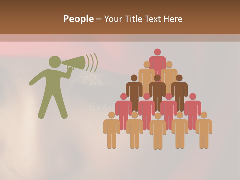 A Woman In A Red Hijab Powerpoint Presentation PowerPoint Template