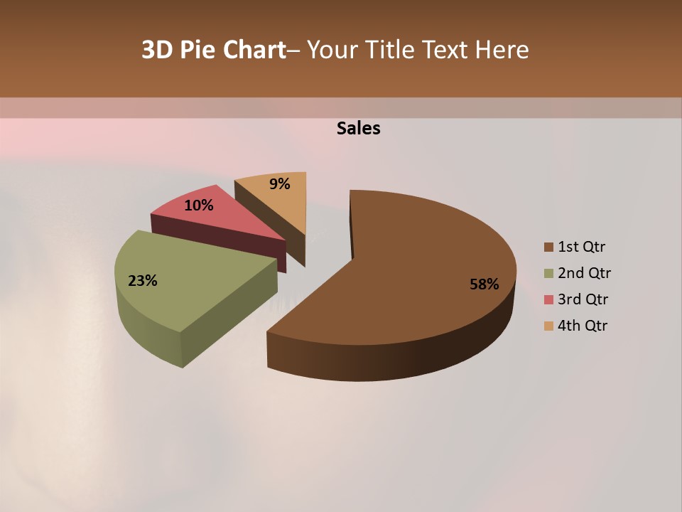 A Woman In A Red Hijab Powerpoint Presentation PowerPoint Template