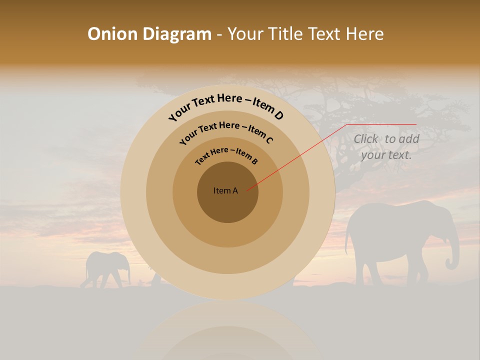 National African Herd PowerPoint Template
