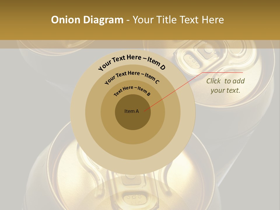 Stainless Battered Lager PowerPoint Template