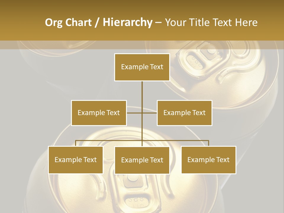 Stainless Battered Lager PowerPoint Template