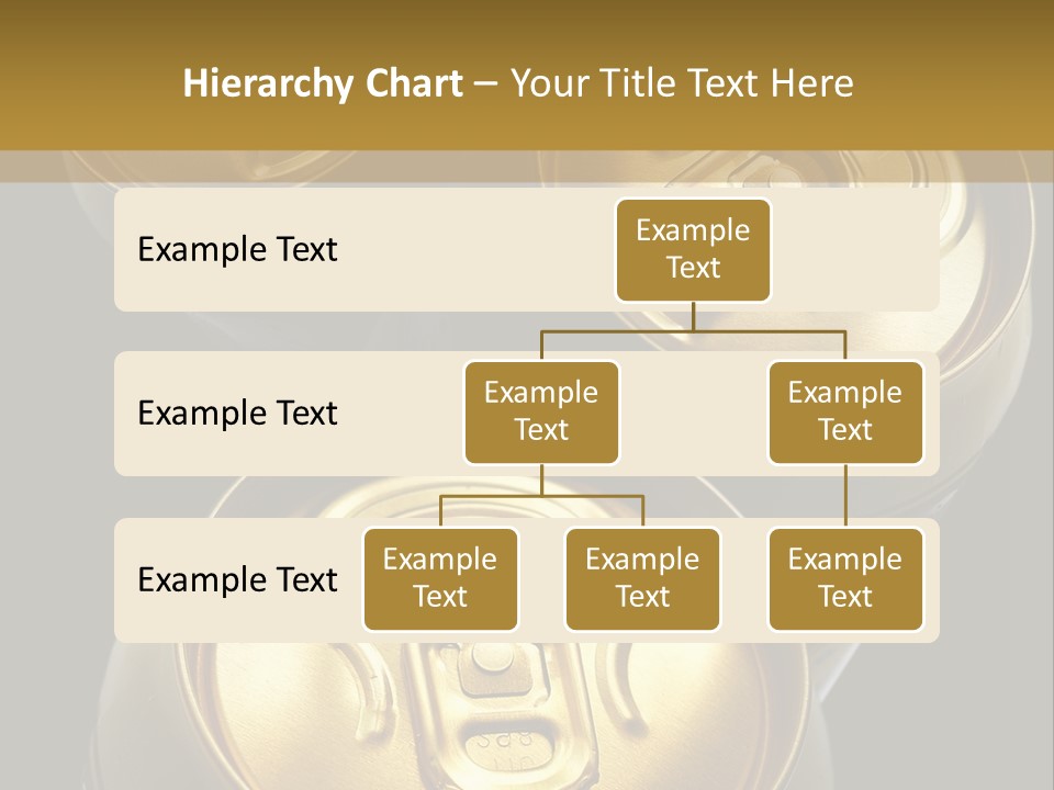 Stainless Battered Lager PowerPoint Template