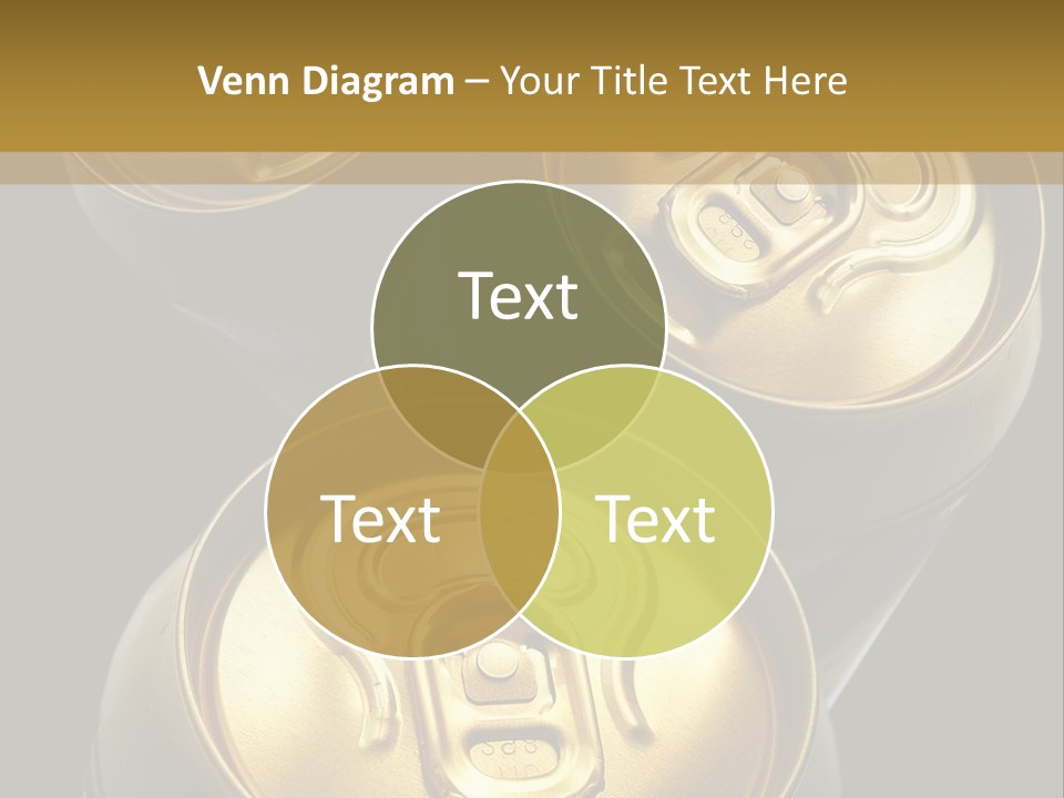 Stainless Battered Lager PowerPoint Template