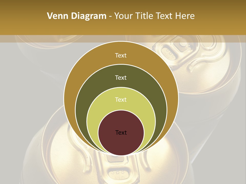 Stainless Battered Lager PowerPoint Template