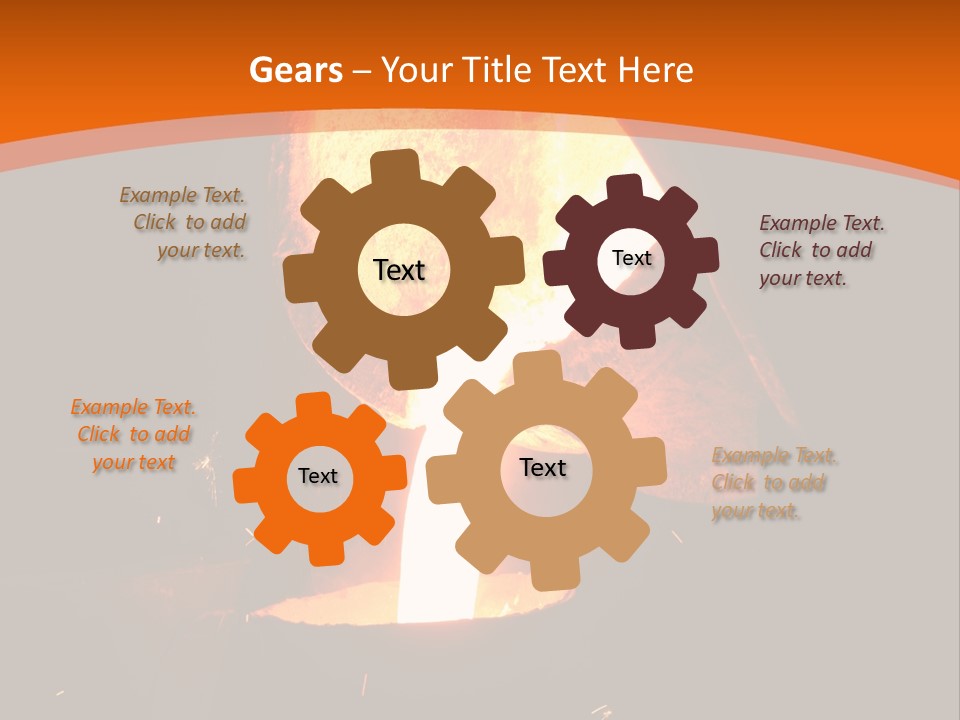 Process Stove Intensive PowerPoint Template
