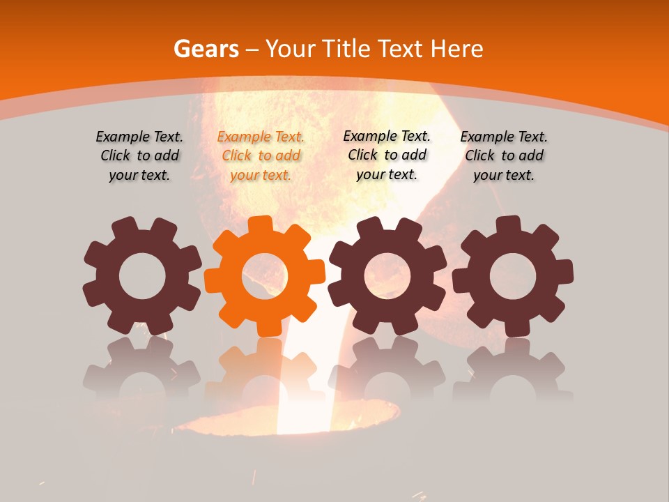 Process Stove Intensive PowerPoint Template