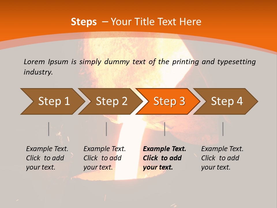 Process Stove Intensive PowerPoint Template