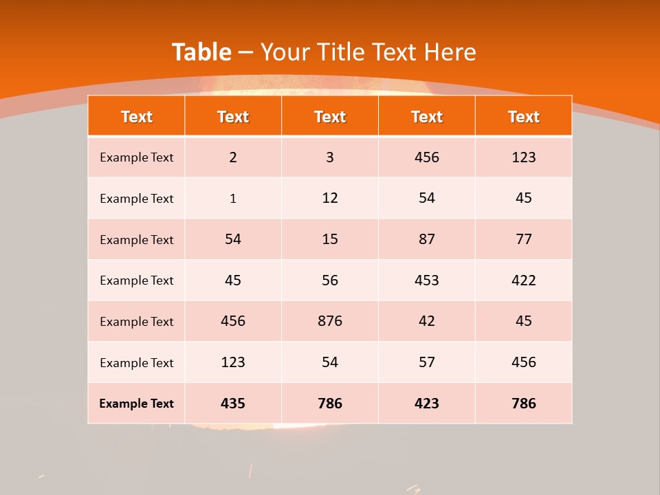 Process Stove Intensive PowerPoint Template