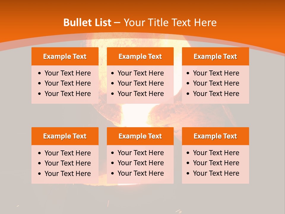 Process Stove Intensive PowerPoint Template