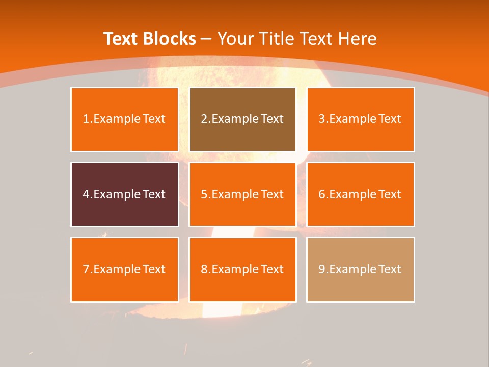 Process Stove Intensive PowerPoint Template