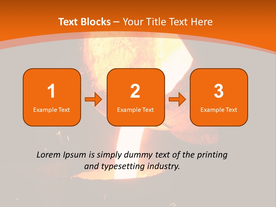 Process Stove Intensive PowerPoint Template