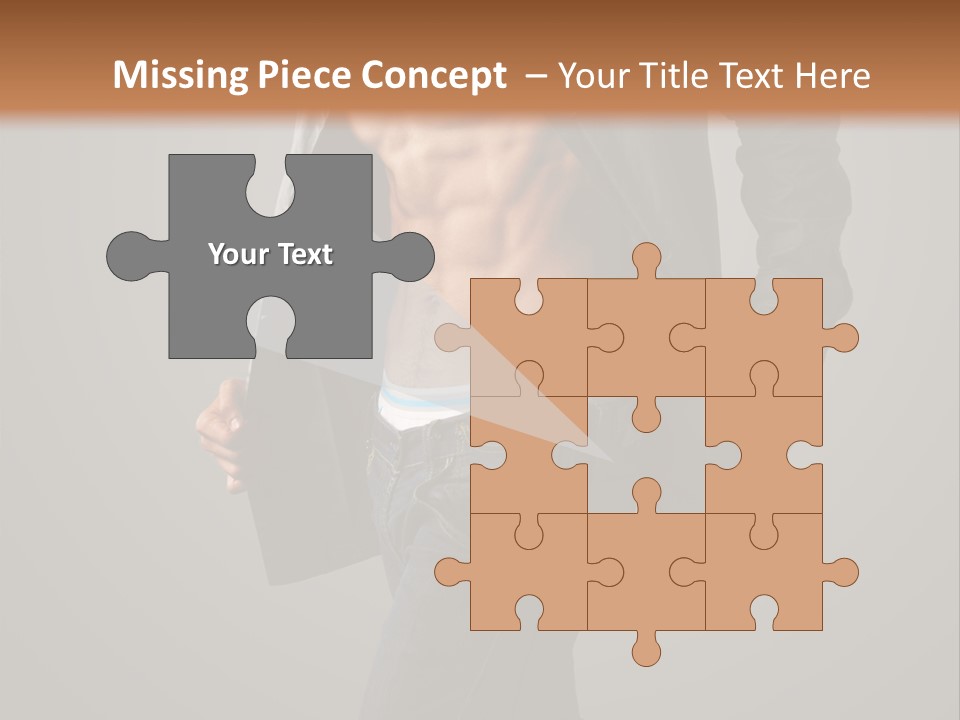 Hot Hip Muscles PowerPoint Template