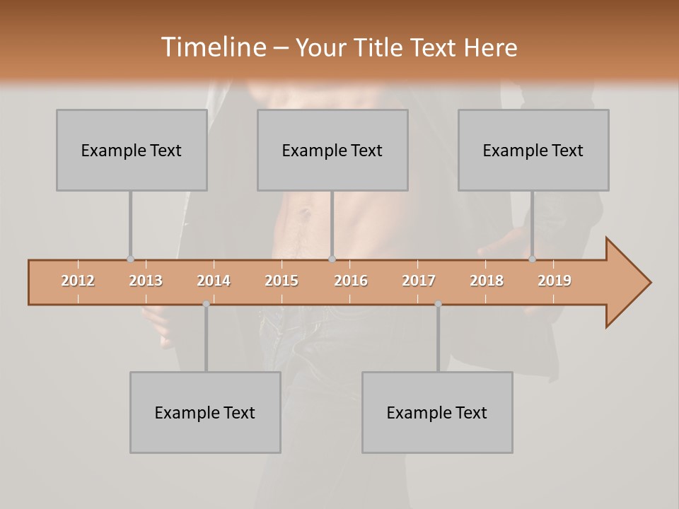 Hot Hip Muscles PowerPoint Template
