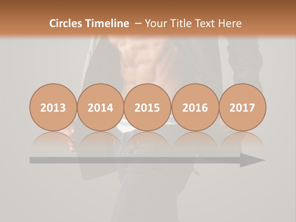 Hot Hip Muscles PowerPoint Template