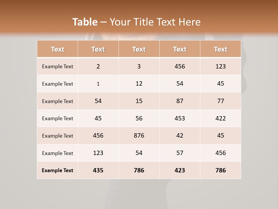 Hot Hip Muscles PowerPoint Template