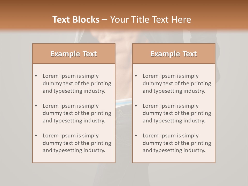 Hot Hip Muscles PowerPoint Template