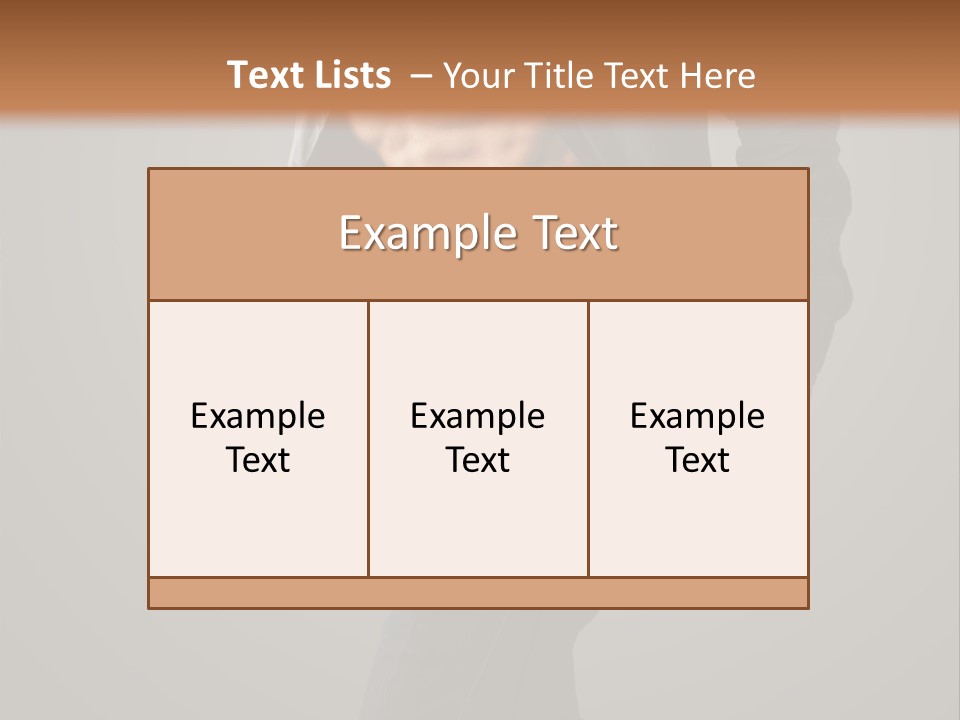 Hot Hip Muscles PowerPoint Template