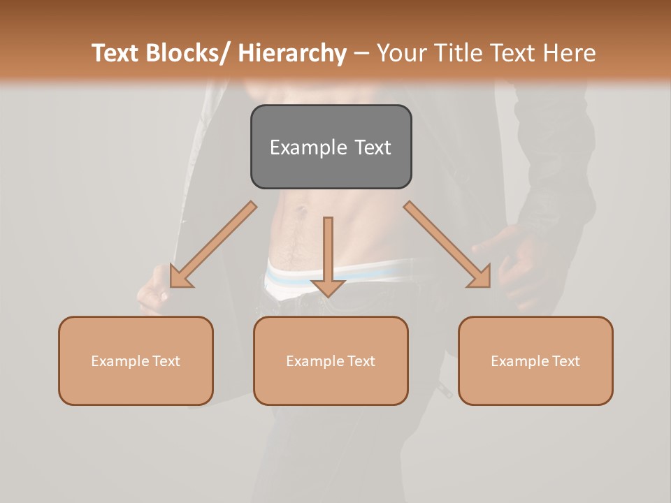 Hot Hip Muscles PowerPoint Template
