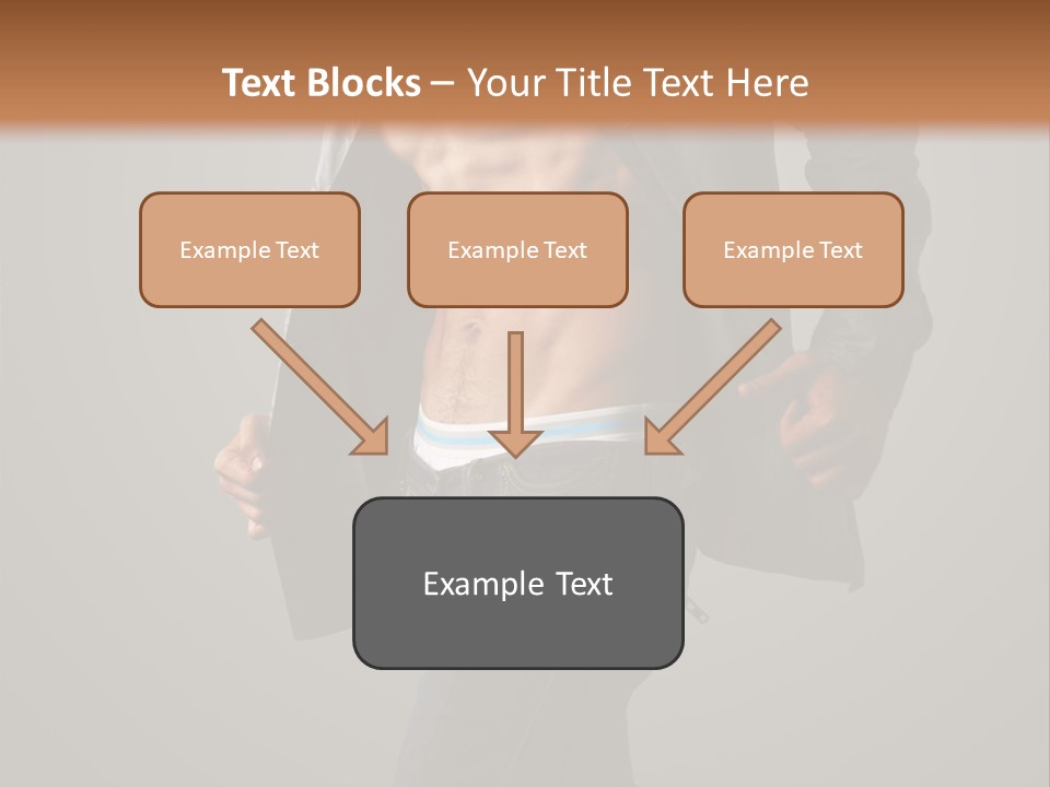 Hot Hip Muscles PowerPoint Template