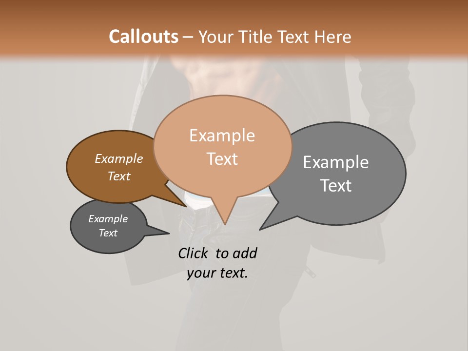 Hot Hip Muscles PowerPoint Template