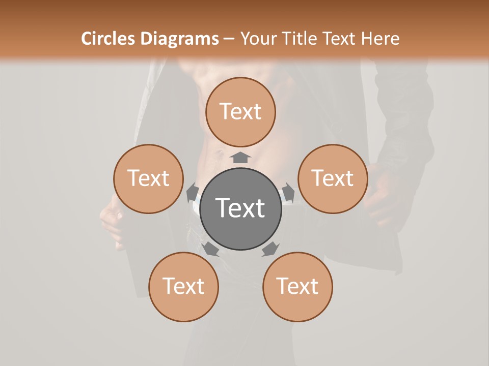 Hot Hip Muscles PowerPoint Template